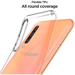 Capa Samsung Galaxy A70 Silicone Premium - Cristal Transparente