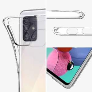 Capa Samsung Galaxy A51 5G Silicone Premium - Cristal Transparente