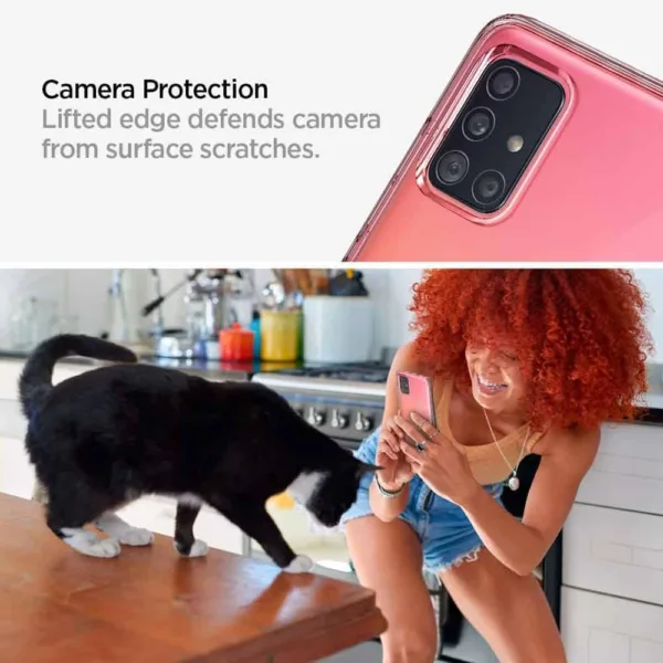 Capa Samsung Galaxy A71 Silicone Premium - Cristal Transparente