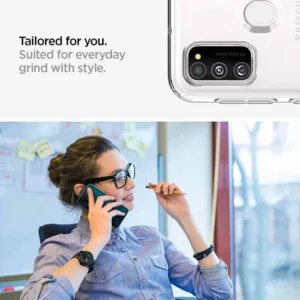 Capa Samsung Galaxy M21 Silicone Premium Transparente - Image 3