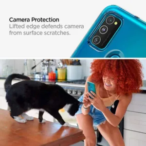 Capa Samsung Galaxy M21 Silicone Premium Transparente - Image 4
