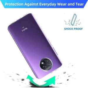 Capa Xiaomi Redmi Note 9 5G Silicone Ultrafino - Transparente - Image 3