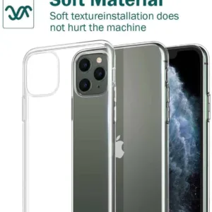 Capa iPhone 11 Pro Silicone Premium - Cristal Transparente