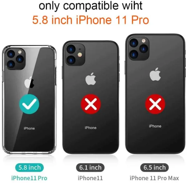 Capa iPhone 11 Pro Max Silicone Premium - Cristal Transparente