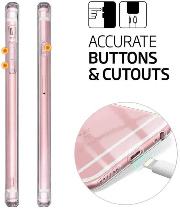 Capa iPhone 6 | 6S Silicone Premium - Cristal Transparente