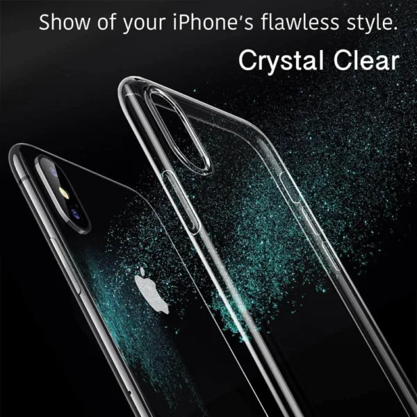 Capa iPhone X Silicone Ultrafino - Transparente