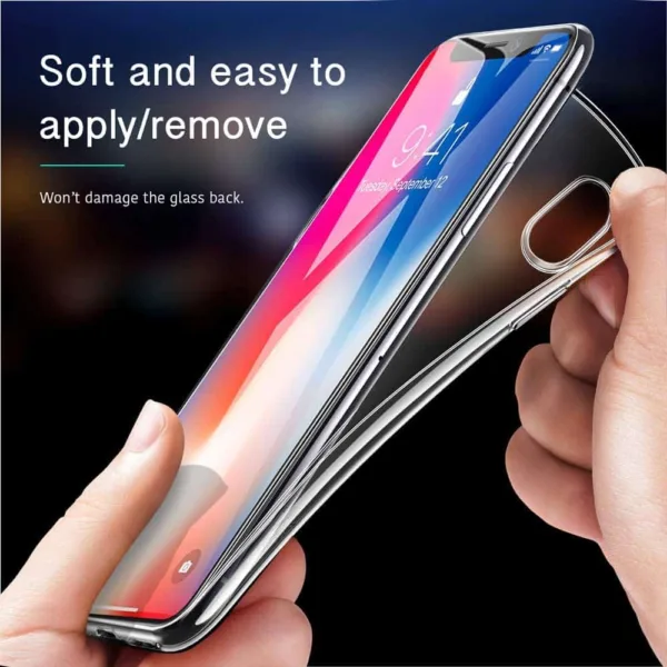 Capa iPhone X Silicone Ultrafino - Transparente