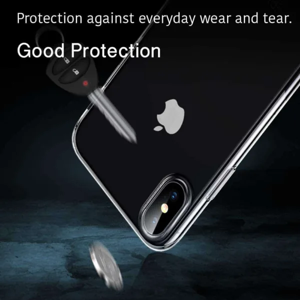 Capa iPhone X Silicone Ultrafino - Transparente