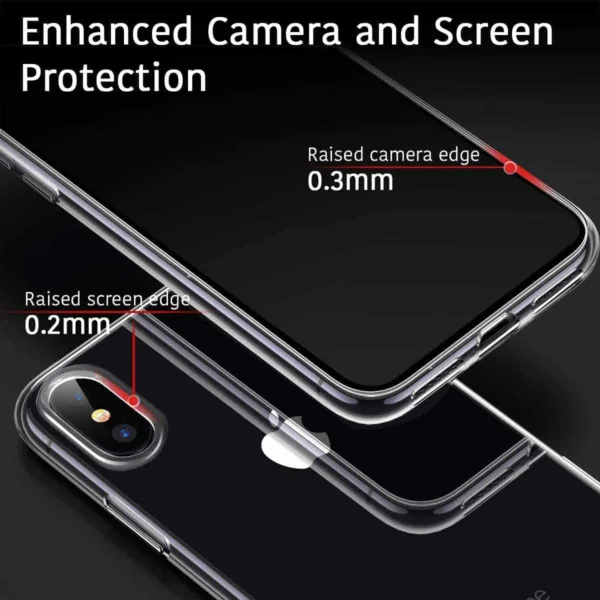 Capa iPhone X Silicone Ultrafino - Transparente