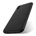 Capa iPhone Xs Max Silicone Premium Preto