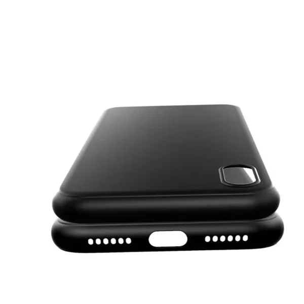 Capa iPhone Xs Max Silicone Premium Preto