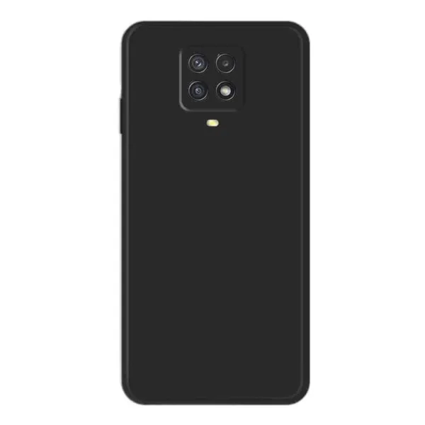 Capa Xiaomi Redmi Note 9S Silicone Líquido Premium - Preto