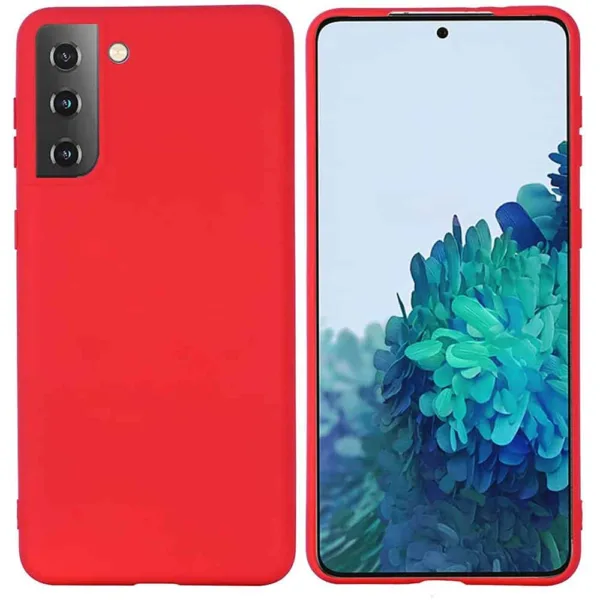 Capa Samsung Galaxy A72 5G Silicone Premium Vermelho