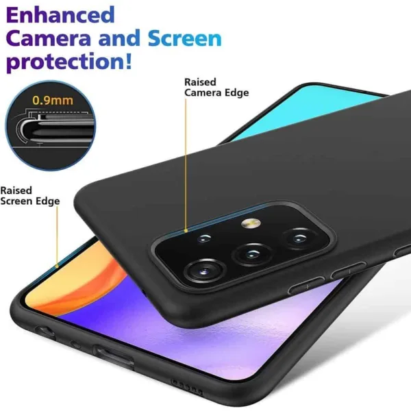Capa Samsung Galaxy A53 5G Silicone Premium Preto
