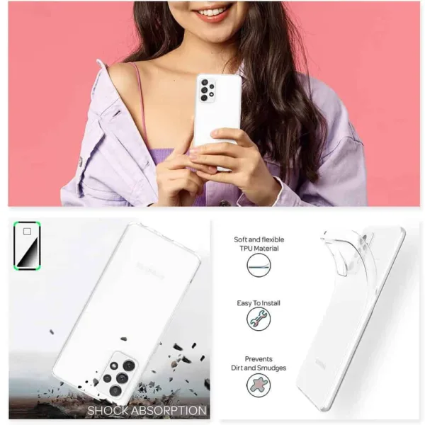 Capa Samsung Galaxy A13 Silicone Ultrafino - Transparente