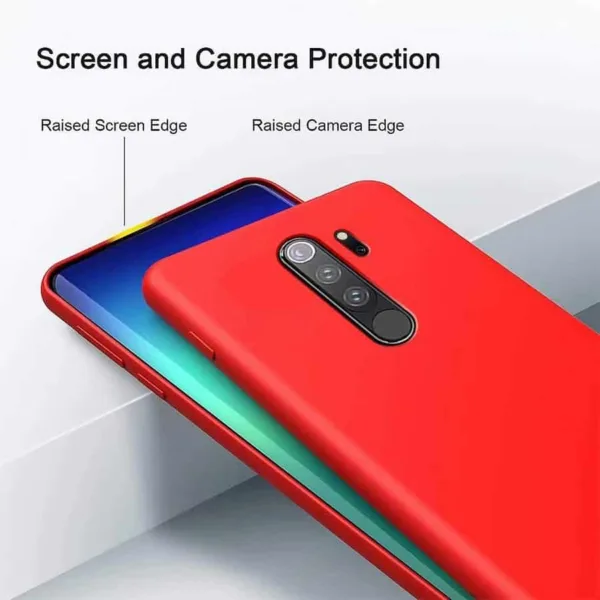 Capa Xiaomi Redmi Note 8 Pro Silicone Liquido - Verde água