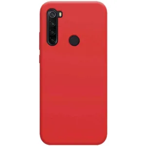 Capa Xiaomi Redmi Note 8 | Note 8 2021 Silicone Líquido - Vermelho