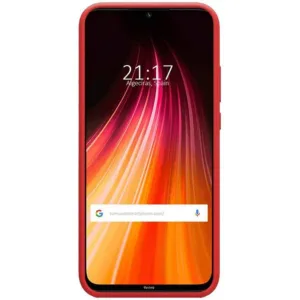 Capa Xiaomi Redmi Note 8T Silicone Líquido Premium - Vermelho - Image 3