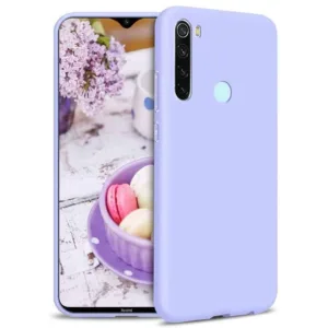 Capa Xiaomi Redmi Note 8 | Note 8 2021 Silicone Líquido - Lilás - Image 1