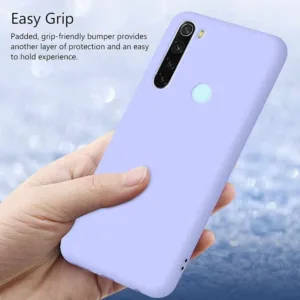 Capa Xiaomi Redmi Note 8T Silicone Líquido Premium - Azul Claro