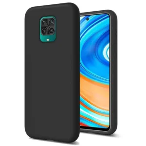 Capa Xiaomi Redmi Note 9 Pro Silicone Líquido - Preto
