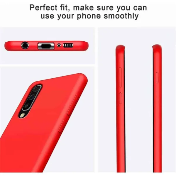 Capa Samsung Galaxy A50 Silicone Liquido - Preto