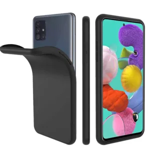 Capa Samsung Galaxy A51 5G Silicone Ultrafino – Preto - Image 1
