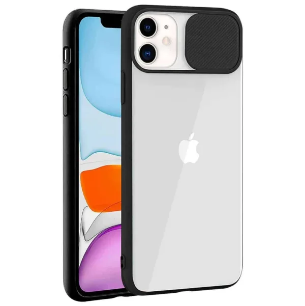 Capa-iPhone-11-Hybrid-Matte-com-Protecao-de-Camera-Preto-4.jpg Capa iPhone 12 Mini Proteção de Câmera - Preto