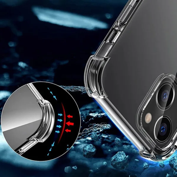 Capa iPhone 14 Anti-Choque Cristal Transparente