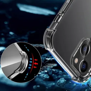 Capa iPhone 13 Antichoque Premium - Transparente