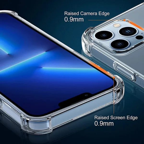 Capa iPhone 13 Pro Max Antichoque Premium - Transparente