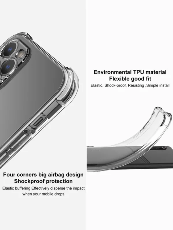 Capa iPhone 13 Pro Max Antichoque Premium - Transparente