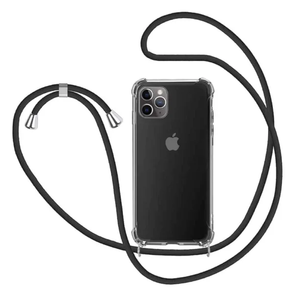 Capa-iphone-11-Pro-max-com-Cordao-Preto-29.jpg Capa iPhone 11 Pro Max Antichoque com Cordão - Preto