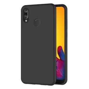Capa Huawei P20 Lite Silicone Premium Preta - Image 1