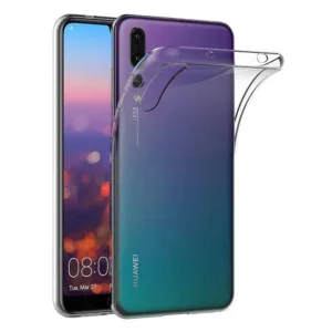 Capa Silicone Huawei P20 Transparente - Image 1
