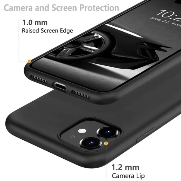 Capa iPhone 15 Pro Max Silicone Ultrafino Preto