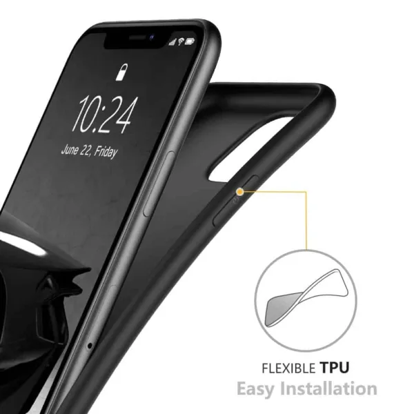 Capa iPhone 14 Pro Silicone Ultrafino Preto
