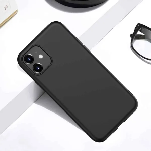 Capa iPhone 12 Pro Max Silicone Premium Preto