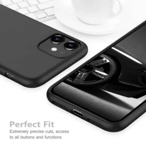 Capa iPhone 12 Pro Max Silicone Premium Preto