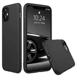 Capa iPhone 12 | 12 Pro Silicone Premium Preto - Image 1