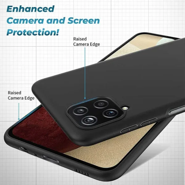 Capa Samsung Galaxy A42 5G Silicone Premium Preto