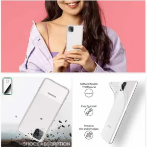 Capa Samsung Galaxy A02S Silicone Ultra Fino Transparente - Image 3