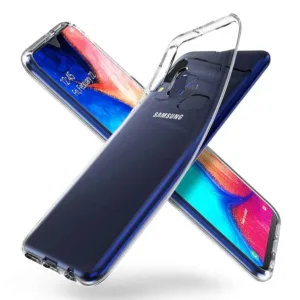 Capa Samsung Galaxy A20S Silicone Ultrafino - Transparente - Image 1