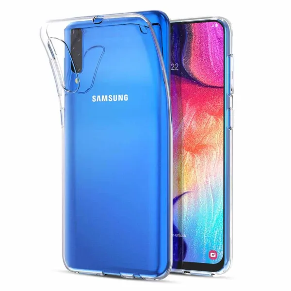 Capa Silicone Samsung Galaxy A50 Transparente