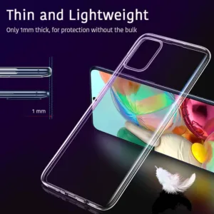 Capa Samsung Galaxy A51 Silicone Ultrafino - Transparente