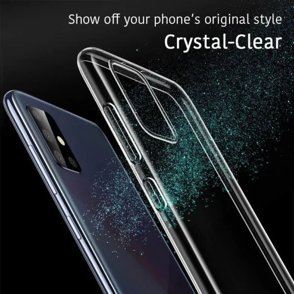 Capa Samsung Galaxy A41 Silicone Ultrafino - Transparente
