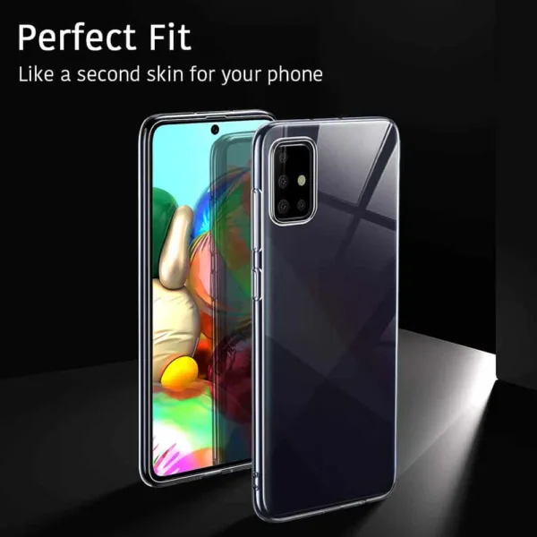 Capa Samsung Galaxy A41 Silicone Ultrafino - Transparente