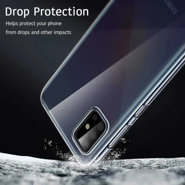 Capa Samsung Galaxy A41 Silicone Ultrafino - Transparente