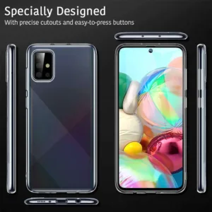 Capa Samsung Galaxy A51 Silicone Ultrafino - Transparente