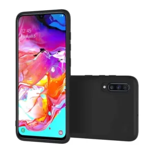 Capa Samsung Galaxy A50 Silicone Premium Preta - Image 1